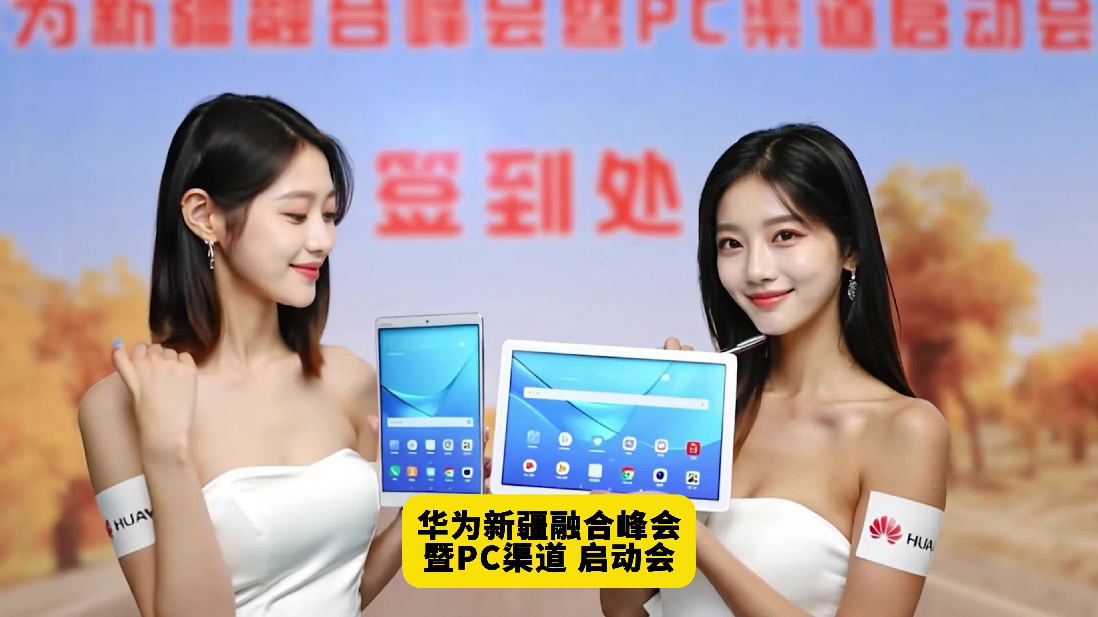 华为新疆融合峰会暨PC渠道启动会